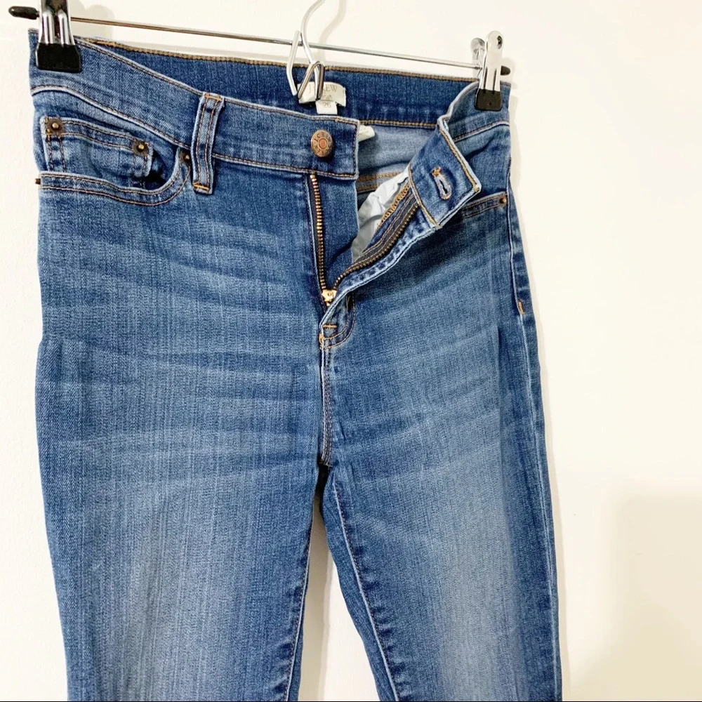 J. Crew Factory Stretch High Rise Skinny Jeans Medium Wash Size 26 Style C9201